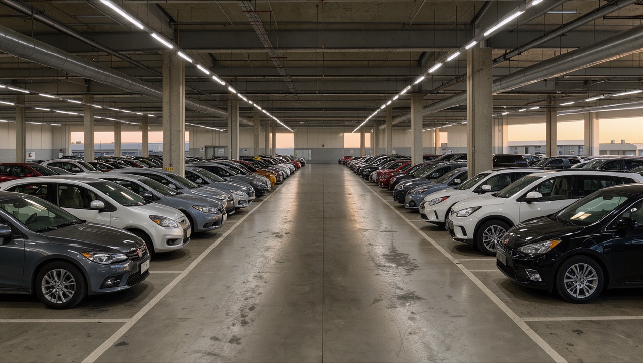 Tani parking lotnisko Balice