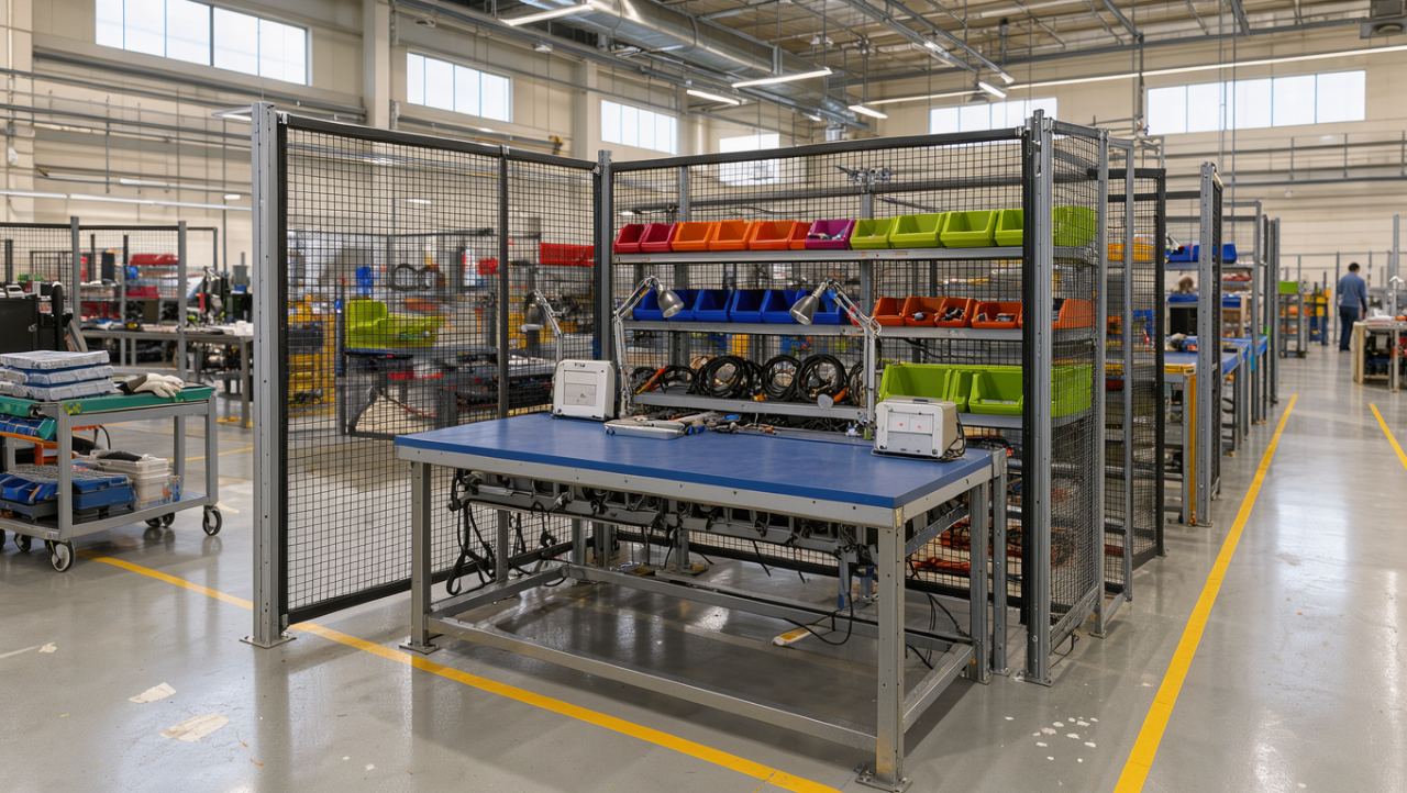 Jak kształtki metalowe pomagają urządzić stanowisko pracy?